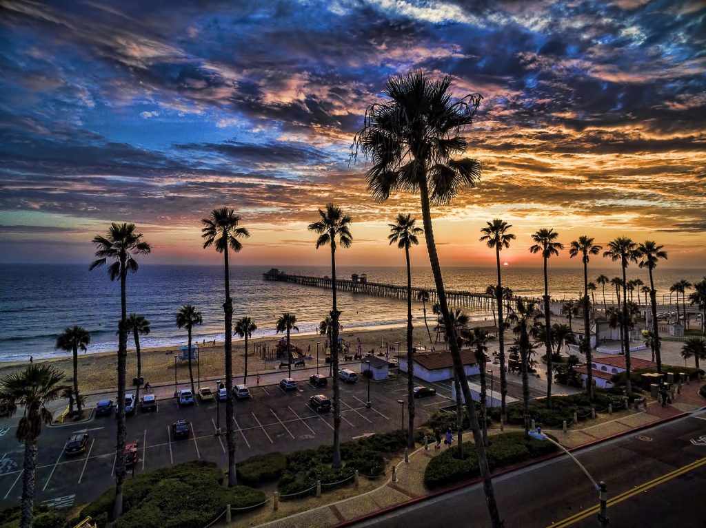 Oceanside California.